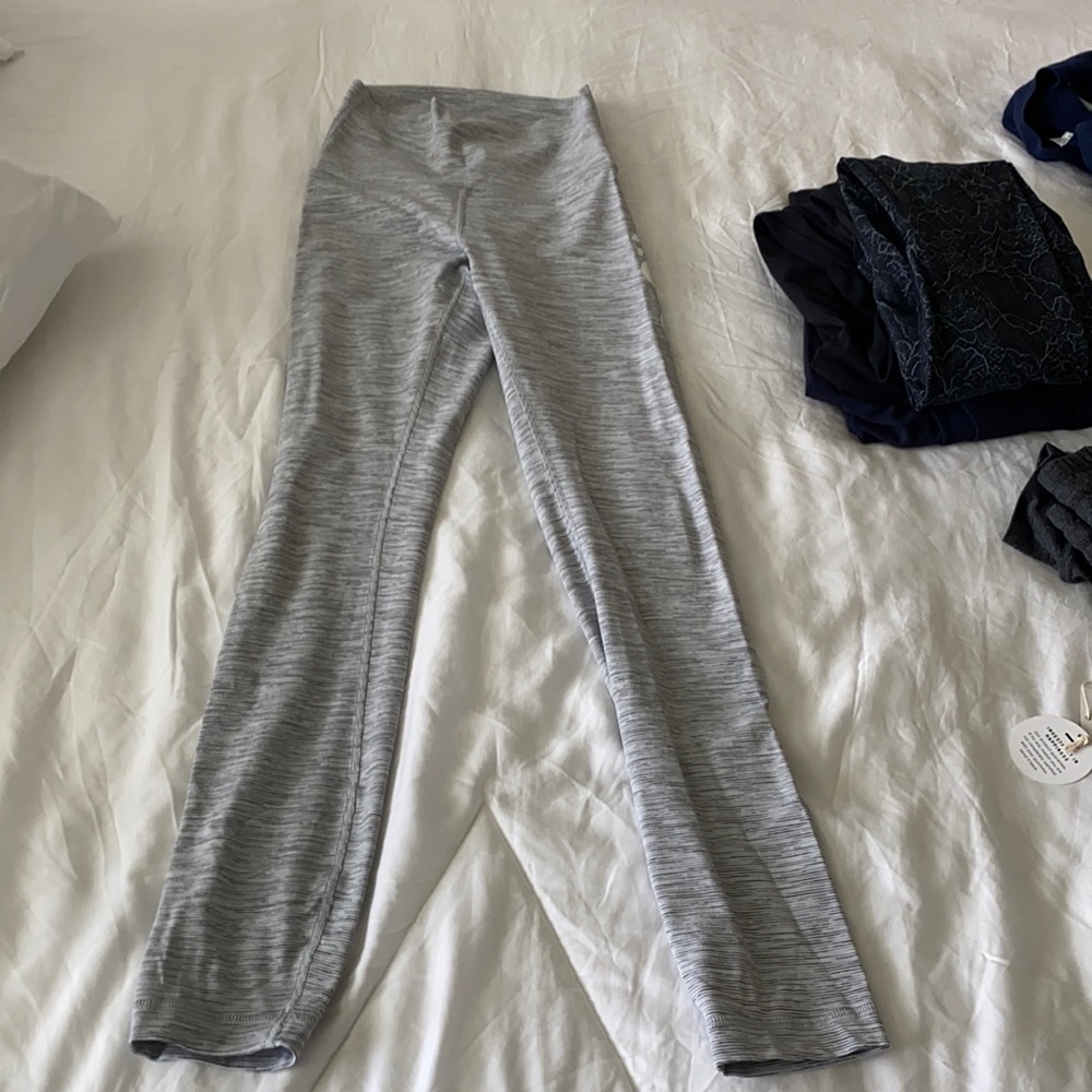 striped soul cycle lululemon wunder under